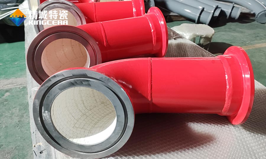 陶瓷貼片耐磨彎頭，顯著提升管道系統(tǒng)使用壽命